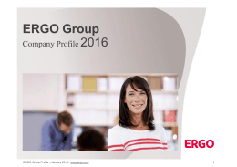 ERGO Group Profile