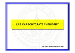 lab carbohydrate chemistry lab carbohydrate chemistry