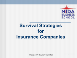 The Future of Insurance Industry