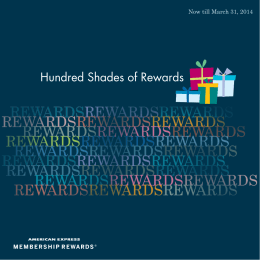 Hundred Shades of Rewards