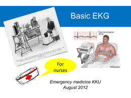 Basic EKG - home.kku.ac.th