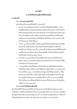 ์หน่วยที่4 ความสัมพันธ์ของจุลินทรีย์ กับมนุษย์