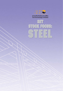 หนังสือ SET Stock Focus : Steel