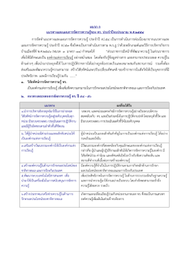 ผนวก ก แนวทางและแผนการจัดการความรู้ของ ทร. ประจําปีงบประมาณ พ.ศ