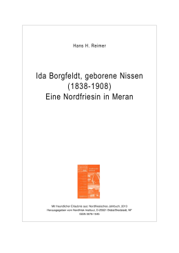 Ida Borgfeldt, geborene Nissen