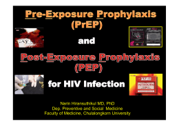 Pre-Exposure Prophylaxis PrEP