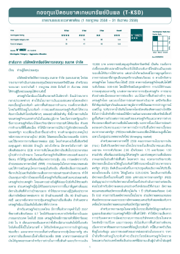 รายงาน 6 เดือน - Thanachart Fund