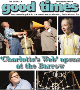 `Charlotte`s฀Web`฀opens฀ at฀the฀Barrow
