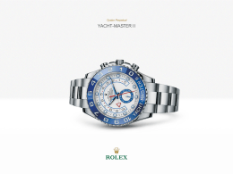 นาฬิกา Rolex Yacht-Master II รุ่น: เหล็ก 904L