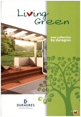 Duragress 014 Living Green New Collection by Duragress