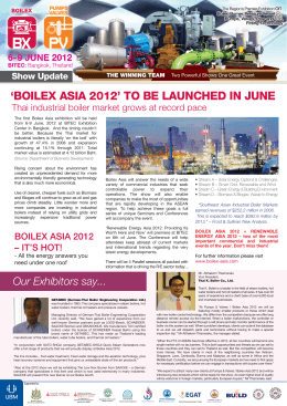 `boilex asia 2012` to be launched in june