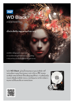 WD Black™ Desktop Hard Drives - Product Overview