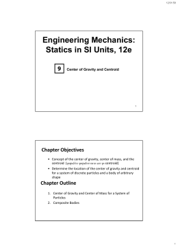 Engineering Mechanics: Statics in SI Units, 12e