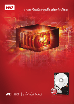 WD Red Product Brief