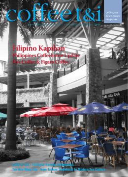 Filipino Kapihan - Coffee Tea and Ice Cream Magazine