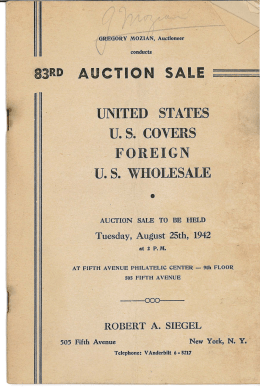 1 - Robert Siegel Auctions