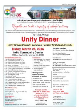 Unity Dinner - TownNews.com