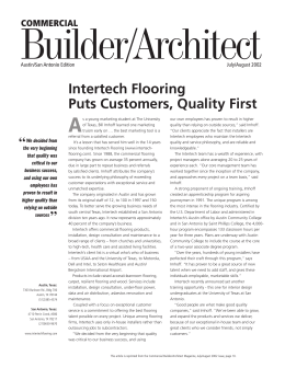 BA Reprint 0207.indd - Intertech Commercial Flooring