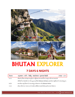 bhutan explorer - The Rize Travel