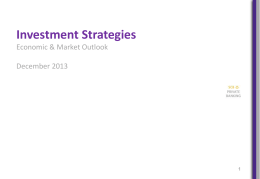 Investment Strategies - SCB Private Banking
