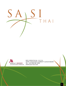 +52 (998) - Sasi Thai