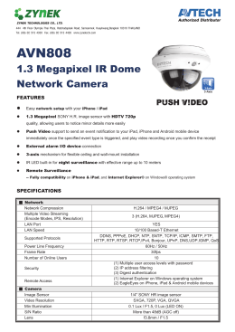 AVN808 - IP Camera
