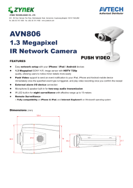AVN806 - IP Camera