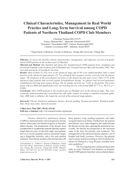 Clinical Characteristics, Management in Real World