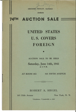 J - Robert A. Siegel Auctions