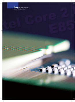 P 064-071 Story Intel Core 2 Duo E8500 157.indd
