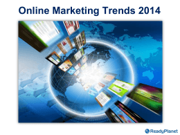 Online Marketing Trend 2014
