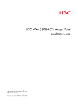 H3C WA4320H-ACN Access Point