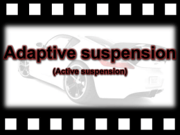 (Active suspension)