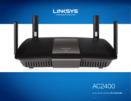 User Guide - Linksys E8350 AC2400 Dual Band Gigabit Wi