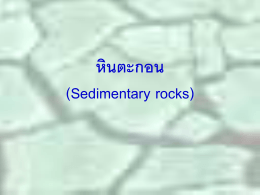 หินตะกอน (Sedimentary rocks)