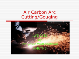 Air Carbon Arc Cutting