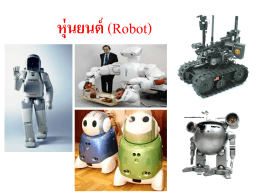 หุ่นยนต์ (Robot)