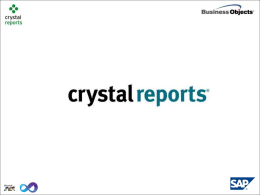 Crystal ReportNew
