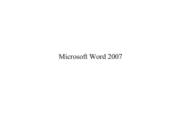 Microsoft Word 2007 - ลง ทะเบียน ใช้ งาน