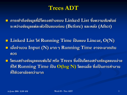 Trees ADT