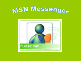 MSN Messenger คืออะไร?