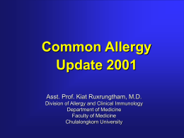 Common Allergy