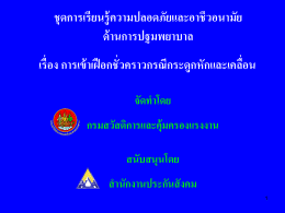 พาวเวอร์พอยท์ - safetyayutthaya.com