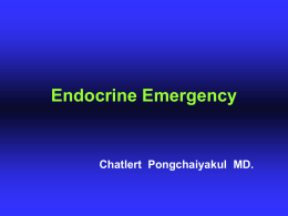 Endocrine Emergency