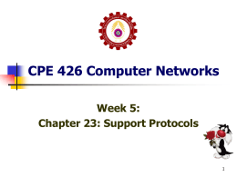 Ch.23: 23.3 Address Resolution Protocol (ARP)