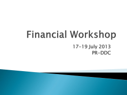 TB Financial Workshop_17-19 Jan 2013_PS
