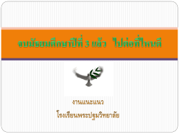 นางศรัญญา โรยแสง - โรงเรียนพระปฐมวิทยาลัย