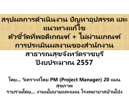 KPI57 - โรงพยาบาลบ้านโป่ง