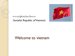 Welcome to vietnam