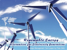 Potential of Renewable Energy พลังงานชีวมวล